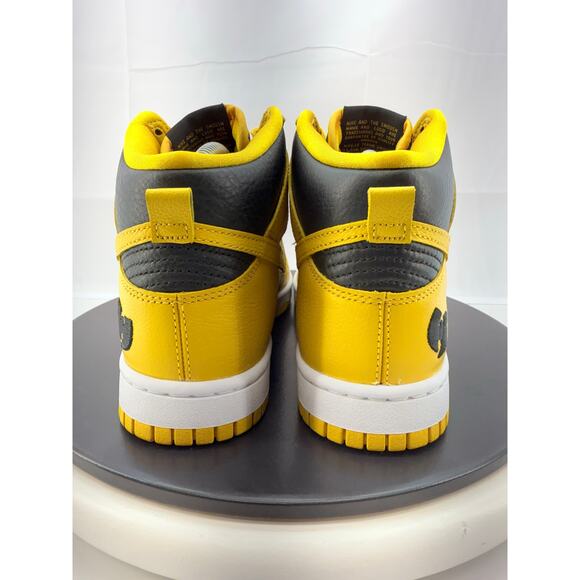 Nike Dunk High Wu-Tang Clan Retro Womens 7.5 Black Yellow Sneakers HJ4320-001 - Picture 6 of 11